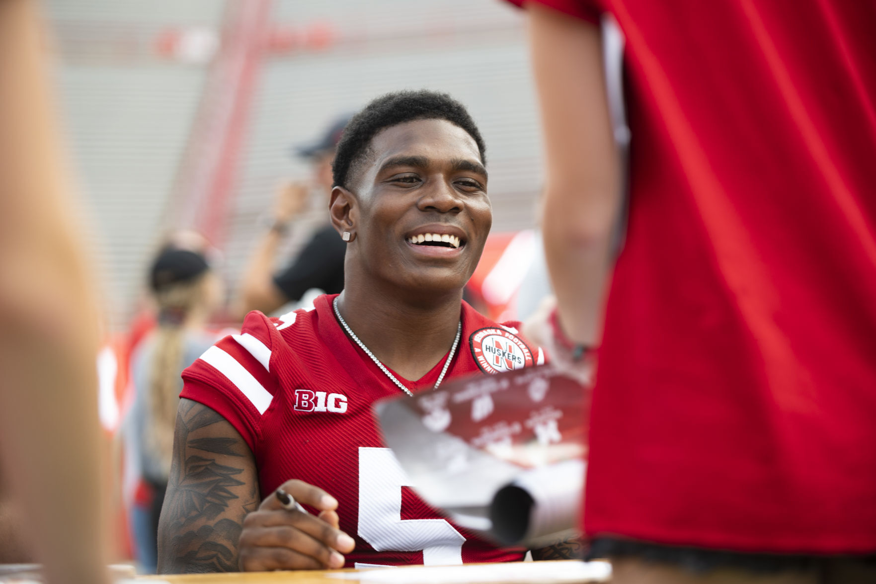 Nebraska fan day, 7.29